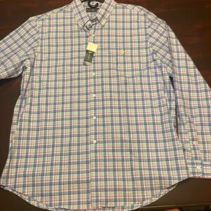 Ralph Lauren full button up dress shirt sixe XL